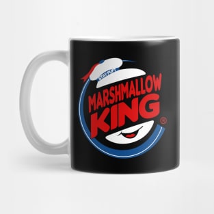 Marshmallow King 80's Ghost Paranormal Movie Fast Food Logo Parody Mug